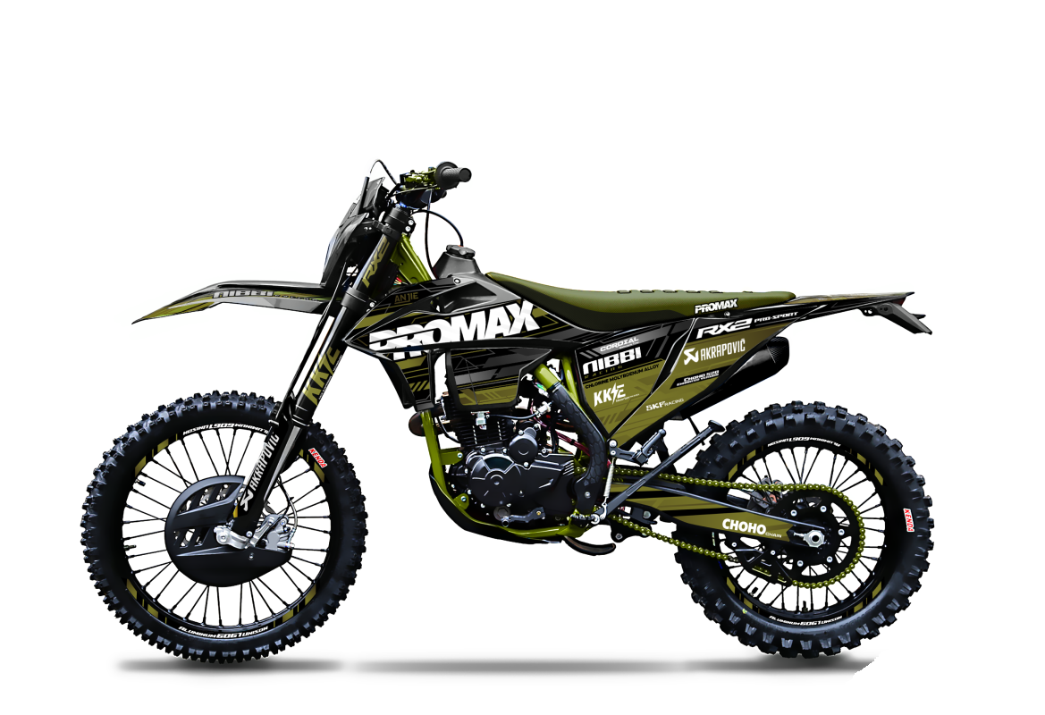 Кроссовый мотоцикл PROMAX RX2 YB300H (LX176FMN) (4 valves, 6 gears)