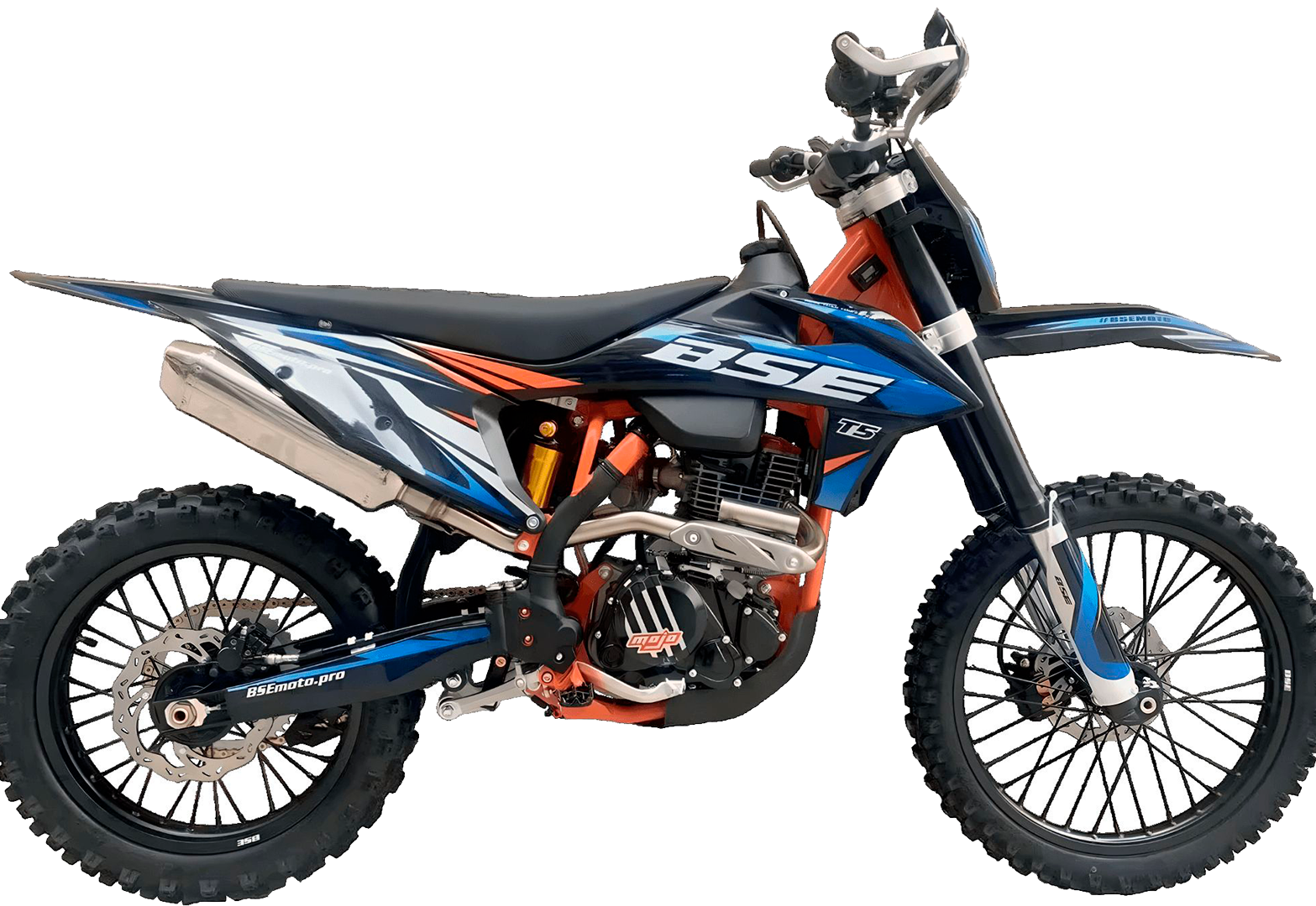 Мотоцикл Эндуро / кроссовый BSE T5 Factory Grey (015)