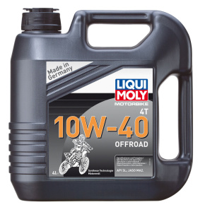 Масло моторное LiquiMoly 4T 10W-40 (4л) OffRoad полусинтетика