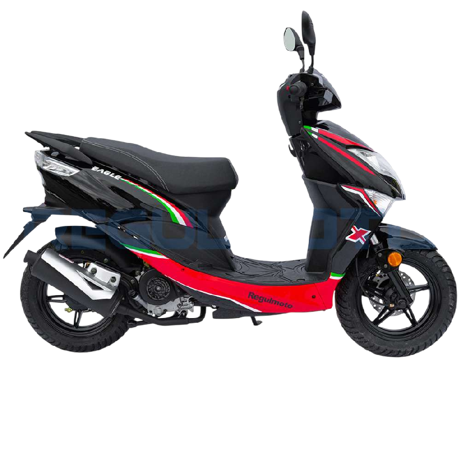 Скутер Regulmoto EAGLE 50 (LJ50QT-3L) колёса R12 Скутер Regulmoto EAGLE 50 (LJ50QT-3L) колёса R12