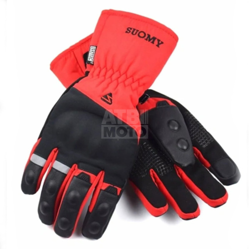 Перчатки зимние SUOMY Red GL88, ХХL Перчатки зимние SUOMY Red GL88, ХХL