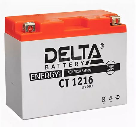 АКБ 12V16Ah (205х70х162) ( необслуж.) Delta АКБ 12V16Ah (205х70х162) ( необслуж.) Delta