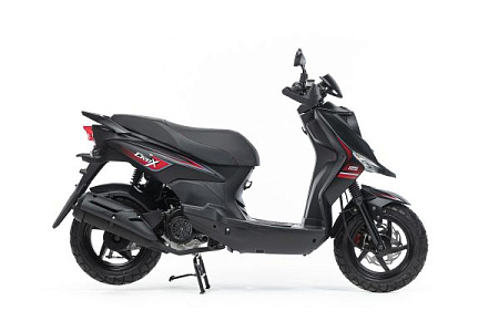 Скутер SYM CROX 125 Красный + мотошлем SYM серый